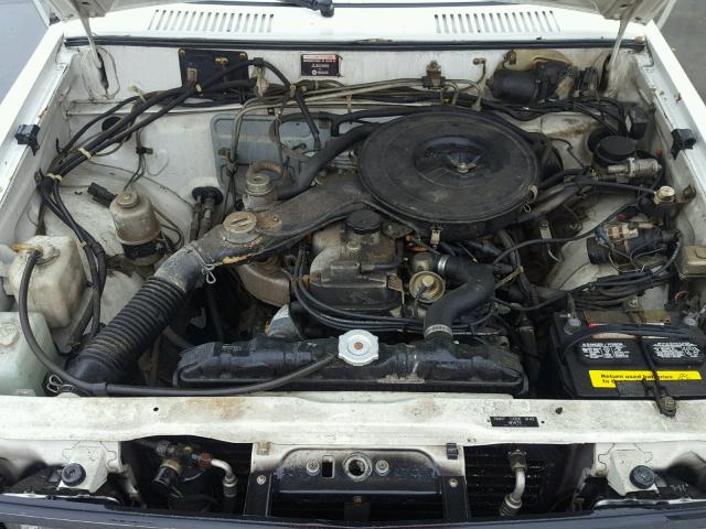 JB7FP44E4FP508278 - 1985 DODGE D50 ROYAL WHITE photo 7