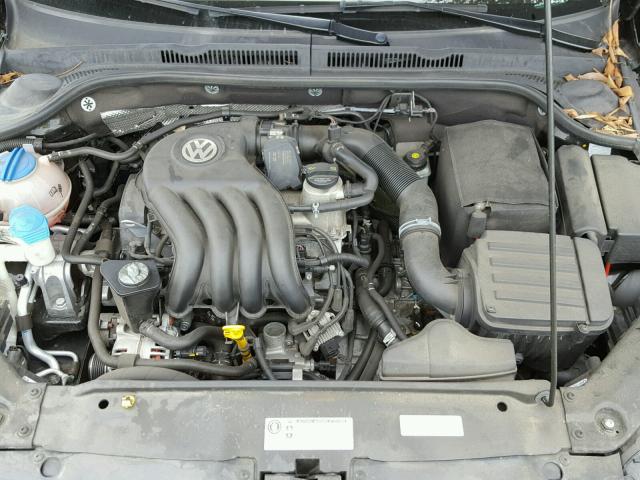3VW2K7AJ7EM444237 - 2014 VOLKSWAGEN JETTA BASE 黑色 照片 7