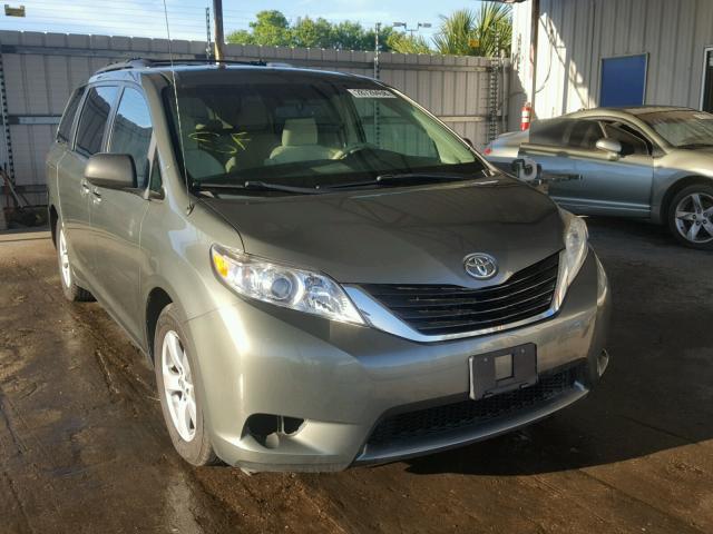 5TDKK3DC3BS096683 - 2011 TOYOTA SIENNA LE GREEN photo 1