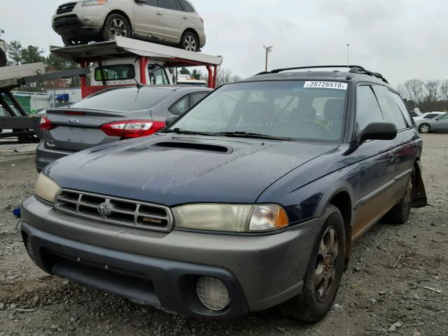 4S3BG6854W7649615 - 1998 SUBARU LEGACY 30T BLUE photo 2