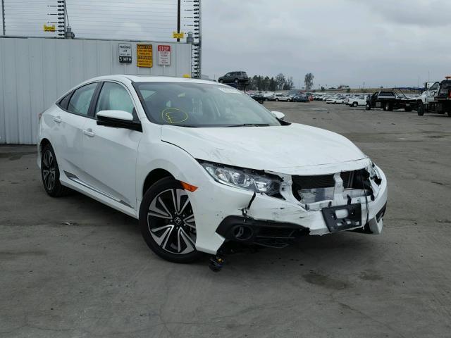 2HGFC1F79HH633116 - 2017 HONDA CIVIC EXL WHITE photo 1