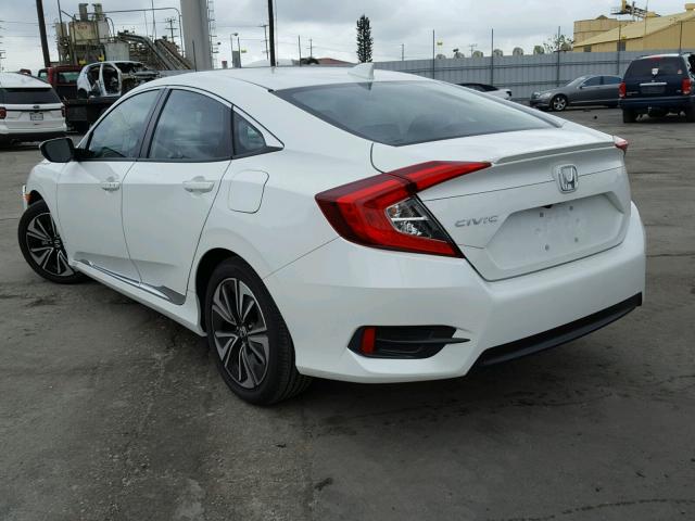 2HGFC1F79HH633116 - 2017 HONDA CIVIC EXL WHITE photo 3