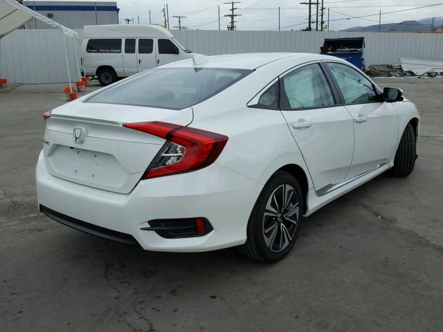 2HGFC1F79HH633116 - 2017 HONDA CIVIC EXL WHITE photo 4