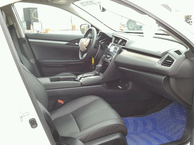2HGFC1F79HH633116 - 2017 HONDA CIVIC EXL WHITE photo 5