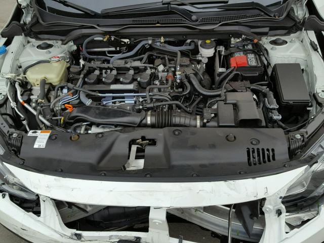 2HGFC1F79HH633116 - 2017 HONDA CIVIC EXL WHITE photo 7