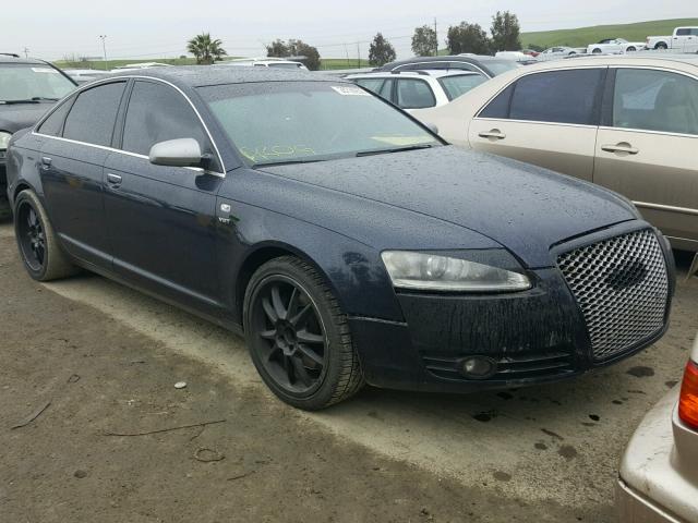 WAUDL74F06N066346 - 2006 AUDI A6 4.2 QUA BLUE photo 1