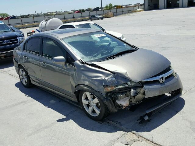 1HGFA16856L143187 - 2006 HONDA CIVIC EX ოქროსფერი ფოტო 1