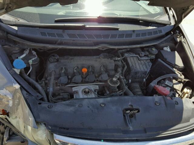 1HGFA16856L143187 - 2006 HONDA CIVIC EX ოქროსფერი ფოტო 7