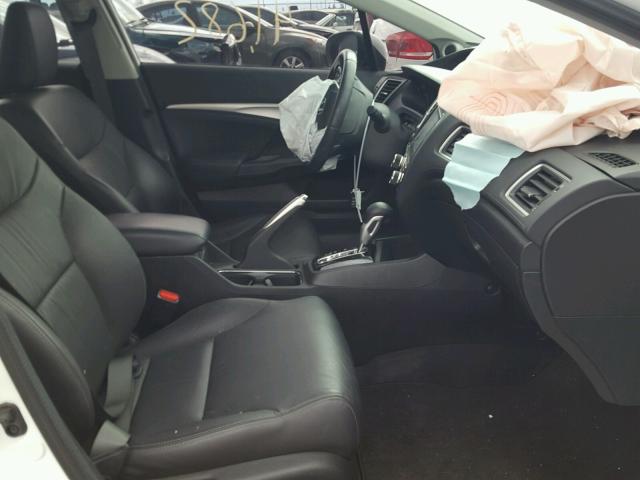 19XFB2F99EE212657 - 2014 HONDA CIVIC EXL თეთრი ფოტო 5