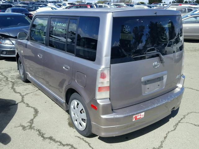 JTLKT324X64113414 - 2006 TOYOTA SCION XB 银色 照片 3