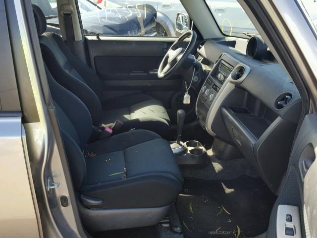 JTLKT324X64113414 - 2006 TOYOTA SCION XB 银色 照片 5