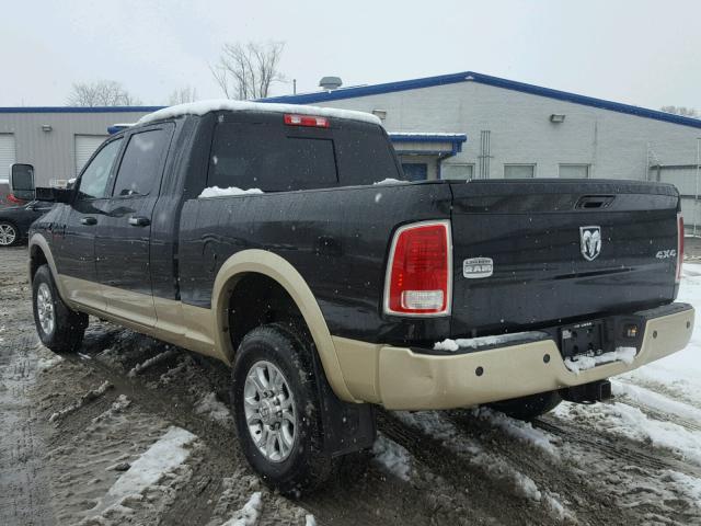 3C6UR5NLXFG587164 - 2015 RAM 2500 LARAM BLACK photo 3