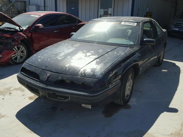 1G2WJ14X4MF258596 - 1991 PONTIAC GRAND PRIX BLACK photo 2