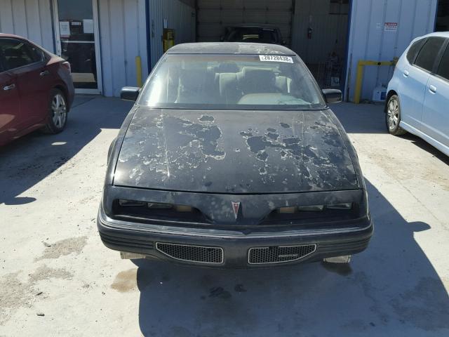 1G2WJ14X4MF258596 - 1991 PONTIAC GRAND PRIX BLACK photo 9