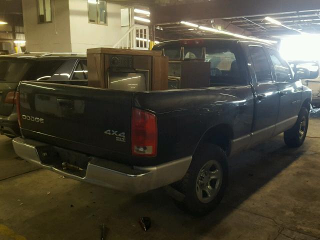 1D7HU18N14J108128 - 2004 DODGE RAM 1500 S BLACK photo 4