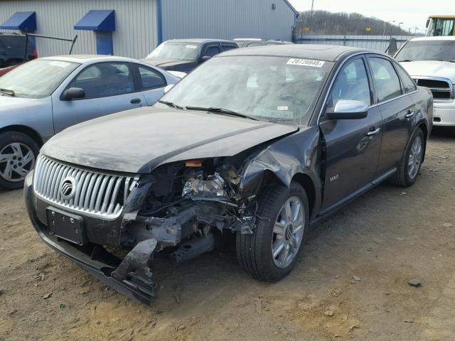 1MEHM42W68G626265 - 2008 MERCURY SABLE PREM BLACK photo 2