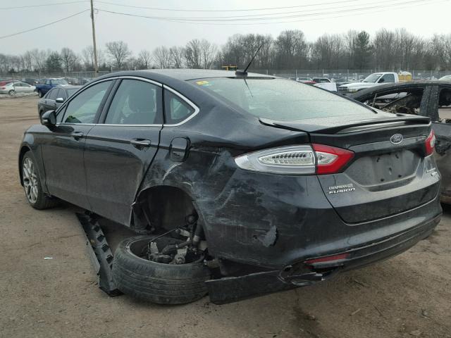 3FA6P0D92DR388973 - 2013 FORD FUSION TIT BLACK photo 3