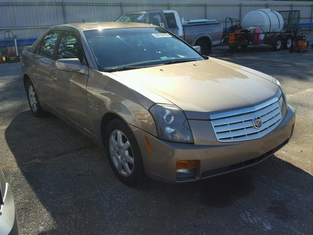 1G6DM57T070166678 - 2007 CADILLAC CTS BROWN photo 1