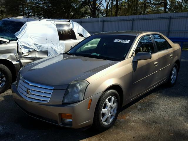 1G6DM57T070166678 - 2007 CADILLAC CTS BROWN photo 2