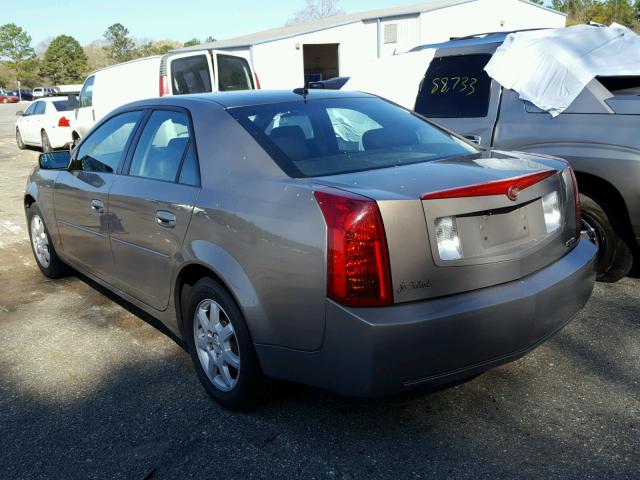 1G6DM57T070166678 - 2007 CADILLAC CTS BROWN photo 3