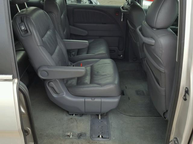 5FNRL388X6B081058 - 2006 HONDA ODYSSEY TO SILVER photo 6