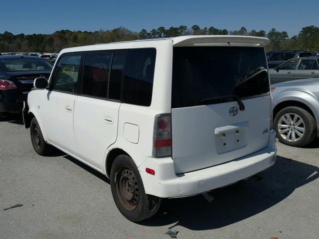 JTLKT334650189877 - 2005 TOYOTA SCION XB 白色 照片 3