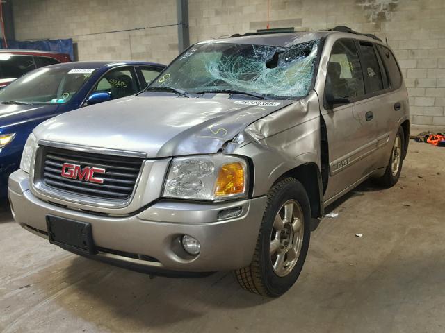 1GKDT13S622108890 - 2002 GMC ENVOY BEIGE photo 2