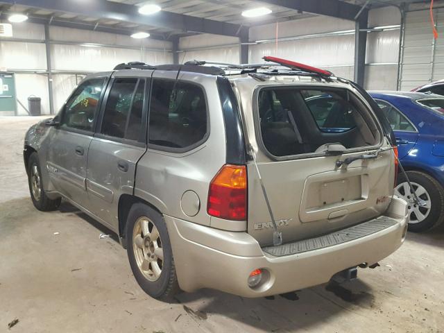 1GKDT13S622108890 - 2002 GMC ENVOY BEIGE photo 3