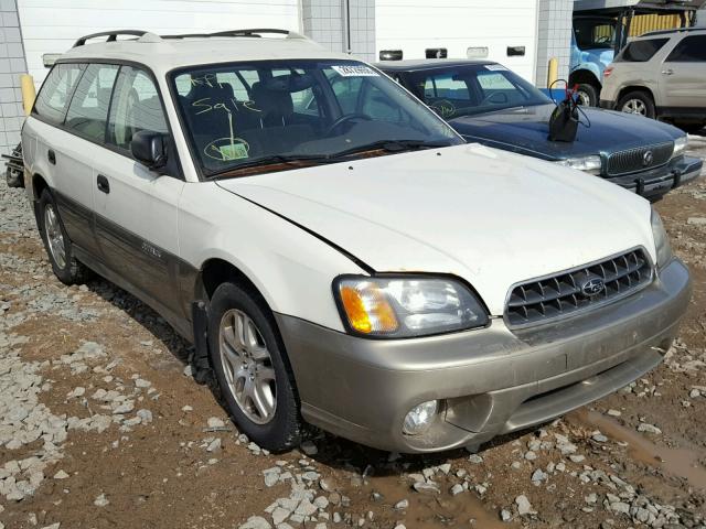 4S3BH675847611770 - 2004 SUBARU LEGACY OUT WHITE photo 1