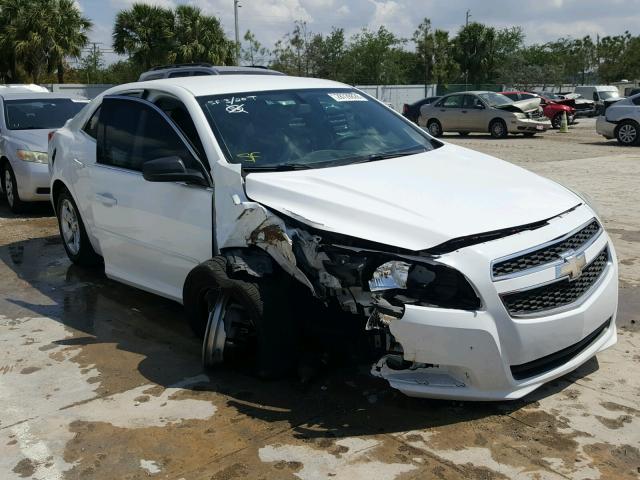 1G11B5SA6DF248914 - 2013 CHEVROLET MALIBU LS WHITE photo 1