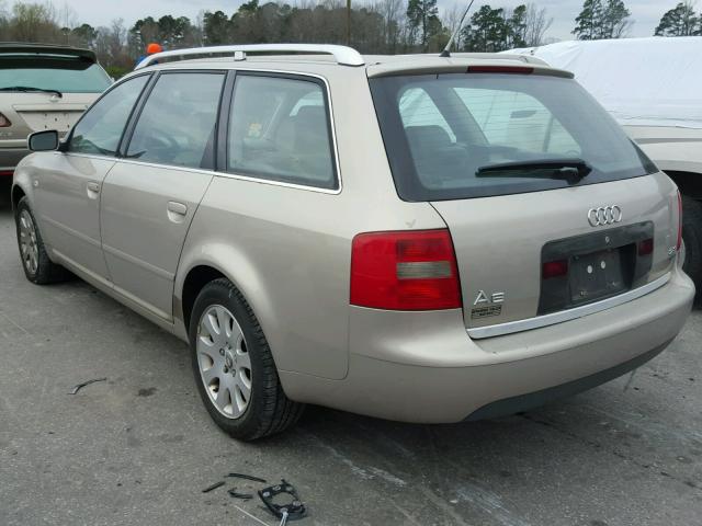 WAUDA24B9XN041114 - 1999 AUDI A6 AVANT Q TAN photo 3