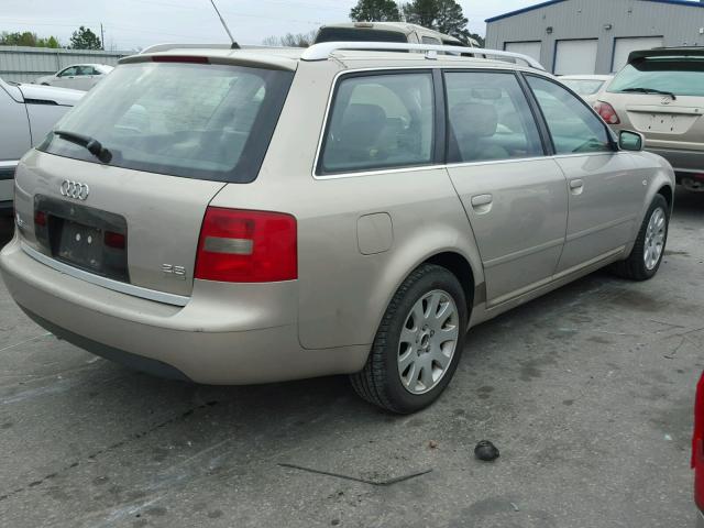 WAUDA24B9XN041114 - 1999 AUDI A6 AVANT Q TAN photo 4