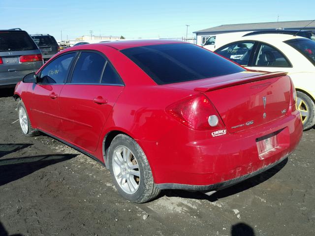 1G2ZG558064181038 - 2006 PONTIAC G6 SE1 RED photo 3