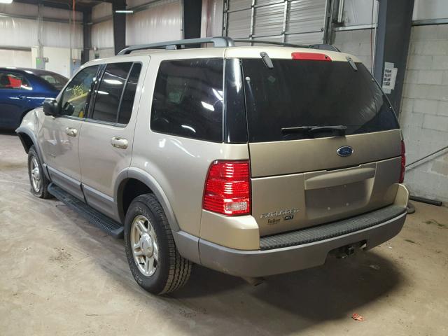 1FMDU73E42ZB11599 - 2002 FORD EXPLORER X GOLD photo 3