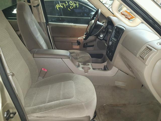 1FMDU73E42ZB11599 - 2002 FORD EXPLORER X GOLD photo 5