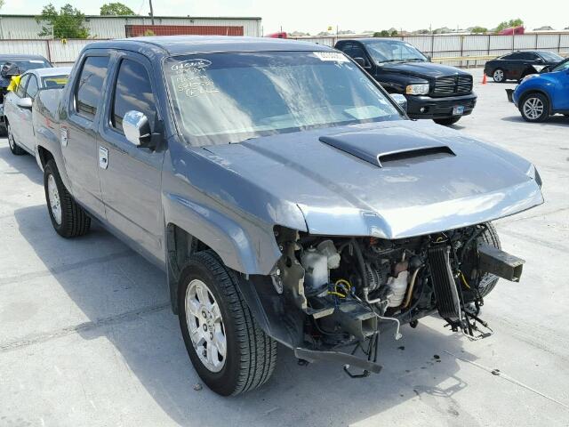 5FPYK1F40BB454192 - 2011 HONDA RIDGELINE GRAY photo 1