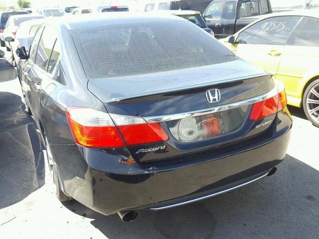 1HGCR2F56DA225977 - 2013 HONDA ACCORD SPO BLACK photo 3