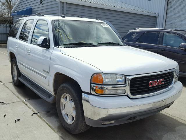 1GKEK13Z64J112340 - 2004 GMC YUKON WHITE photo 1