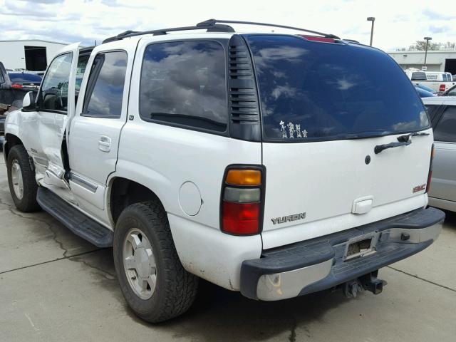 1GKEK13Z64J112340 - 2004 GMC YUKON WHITE photo 3