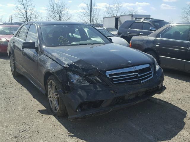 WDDHF8HB1AA204345 - 2010 MERCEDES-BENZ E 350 4MAT BLACK photo 1