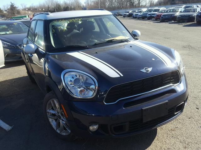 WMWZC5C5XBWH99885 - 2011 MINI COOPER S C BLUE photo 1