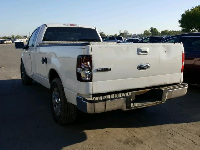 1FTRF12245KA96138 - 2005 FORD F150 WHITE photo 3