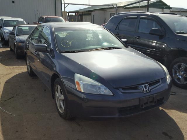 1HGCM56673A127628 - 2003 HONDA ACCORD EX CHARCOAL photo 1