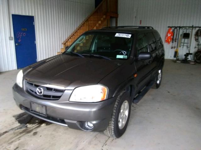 4F2CZ96144KM27716 - 2004 MAZDA TRIBUTE ES GRAY photo 2