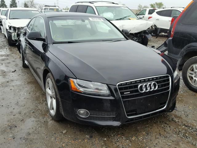 WAUDK78T78A041036 - 2008 AUDI A5 QUATTRO BLACK photo 1