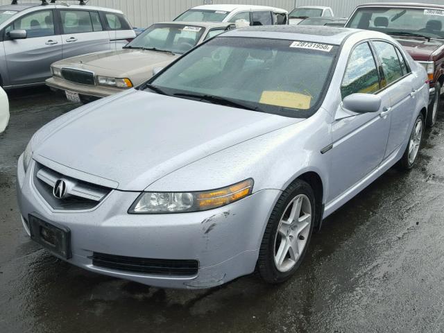 19UUA66234A054632 - 2004 ACURA TL SILVER photo 2