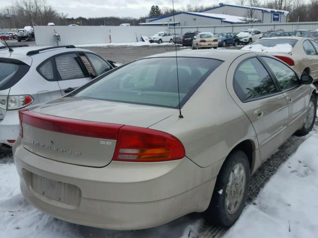 2B3HD46RX2H280479 - 2002 DODGE INTREPID S GOLD photo 4