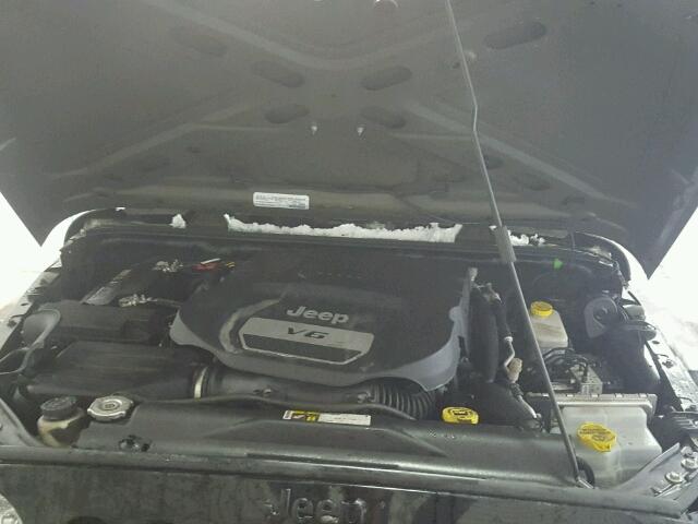 1C4AJWAG5FL706081 - 2015 JEEP WRANGLER S GREEN photo 7