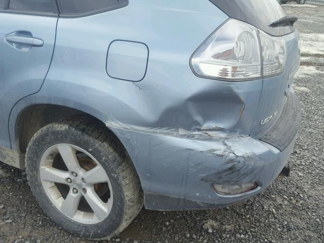 2T2HA31U45C076560 - 2005 LEXUS RX 330 GRAY photo 9