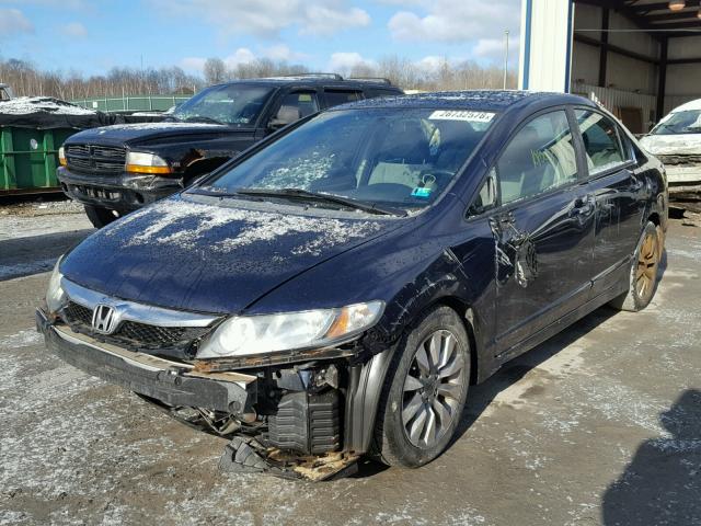 19XFA1F88AE022542 - 2010 HONDA CIVIC EX Mavi foto 2